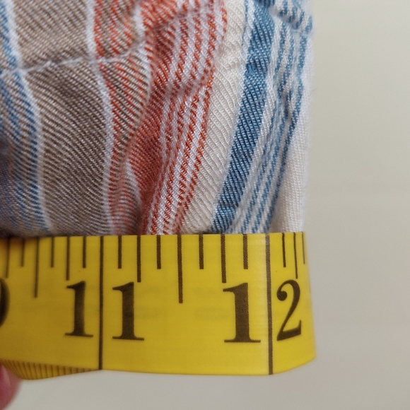 NWOT AE Wide Leg Pants Striped Size Medium - Picture 9 of 13